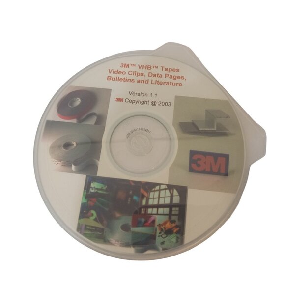 3M VHB Tapes Case Black Video Clips Data Pages Bulletins Literature - Picture 12 of 13